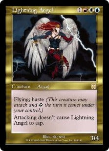 [108]【EN】【FOIL】稲妻の天使/Lightning Angel【APC】[R][多色]