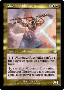 [111]【EN】ミノタウルスの幻術師/Minotaur Illusionist【APC】[U][多色]