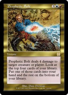 [116]【EN】予言の稲妻/Prophetic Bolt【APC】[R][多色]