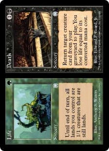 [130]【JP】【FOIL】生+死/Life+Death【APC】[U][多色]
