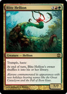 [010]【EN】【FOIL】襲撃の乱暴者/Blitz Hellion【ARB】[R][多色]