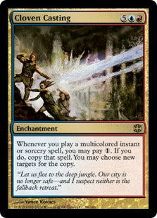 [016]【EN】【FOIL】裂き割る詠唱/Cloven Casting【ARB】[R][多色]