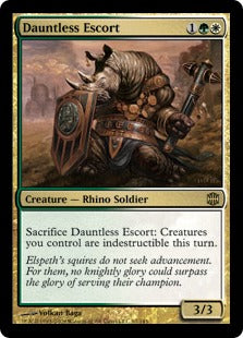 [019]【EN】不屈の随員/Dauntless Escort【ARB】[R][多色]