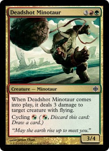 [020]【EN】【FOIL】死の一撃のミノタウルス/Deadshot Minotaur【ARB】[C][多色]