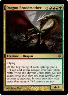 [028]【EN】【FOIL】ドラゴンの大母/Dragon Broodmother【ARB】[M][多色]