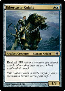 [034]【EN】【FOIL】エーテル階級の騎士/Ethercaste Knight【ARB】[C][多色]