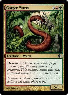 [049]【EN】喰らうワーム/Gorger Wurm【ARB】[C][多色]