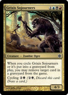 [051]【EN】【FOIL】グリクシスの滞留者/Grixis Sojourners【ARB】[C][多色]