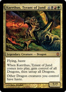 [061]【EN】【FOIL】ジャンドの暴君、カーサス/Karrthus, Tyrant of Jund【ARB】[M][多色]