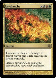 [066]【EN】【FOIL】溶岩崩れ/Lavalanche【ARB】[R][多色]
