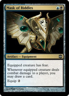 [079]【EN】【FOIL】謎の仮面/Mask of Riddles【ARB】[U][多色]