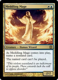[081]【EN】【FOIL】翻弄する魔道士/Meddling Mage【ARB】[R][多色]