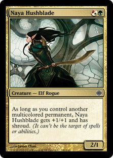 [088]【EN】【FOIL】ナヤの静刃/Naya Hushblade【ARB】[C][多色]