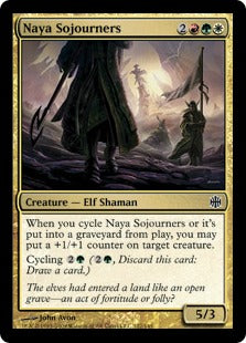 [089]【EN】【FOIL】ナヤの滞留者/Naya Sojourners【ARB】[C][多色]