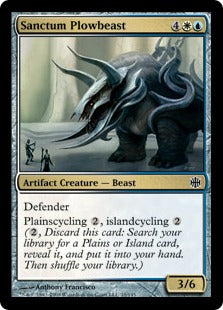 [102]【EN】【FOIL】聖域の耕し獣/Sanctum Plowbeast【ARB】[C][多色]
