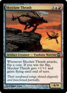 [112]【EN】【FOIL】空爪団/Skyclaw Thrash【ARB】[U][多色]