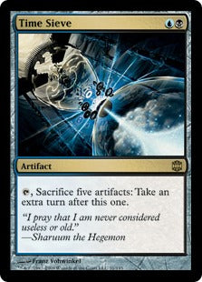 [128]【EN】【FOIL】時の篩/Time Sieve【ARB】[R][多色]