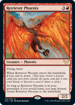 [113]【EN】回収するフェニックス/Retriever Phoenix【STX】[R][赤]