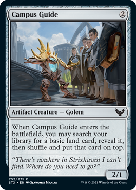 [252]【EN】構内ガイド/Campus Guide【STX】[C][茶]