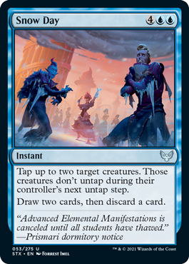 [053]【EN】【FOIL】降雪日/Snow Day【STX】[U][青]