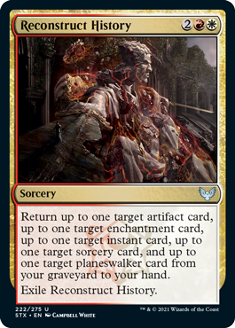[222]【EN】【FOIL】歴史の再構築/Reconstruct History【STX】[U][多色]