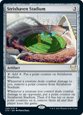 [259]【EN】【FOIL】ストリクスヘイヴンの競技場/Strixhaven Stadium【STX】[R][茶]