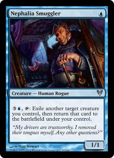 [069]【EN】【FOIL】ネファリアの密輸人/Nephalia Smuggler【AVR】[U][青]