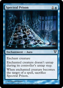 [075]【EN】【FOIL】幽体の牢獄/Spectral Prison【AVR】[C][青]