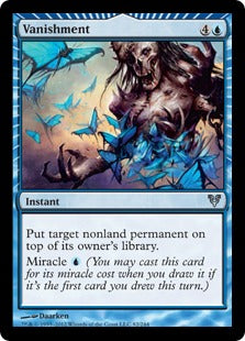 [082]【EN】【FOIL】消え去り/Vanishment【AVR】[U][青]