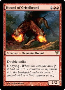 [141]【EN】グリセルブランドの猟犬/Hound of Griselbrand【AVR】[R][赤]