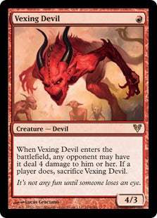 [164]【EN】苛立たしい小悪魔/Vexing Devil【AVR】[R][赤]
