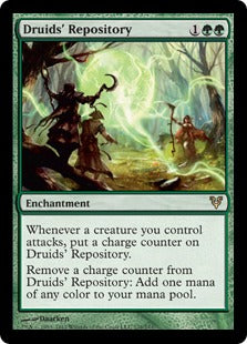 [176]【EN】【FOIL】ドルイドの保管庫/Druids' Repository【AVR】[R][緑]
