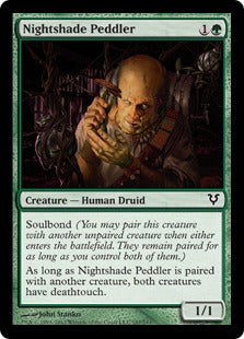 [187]【EN】ベラドンナの行商人/Nightshade Peddler【AVR】[C][緑]