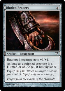 [213]【EN】刃の篭手/Bladed Bracers【AVR】[C][茶]