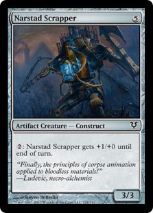 [218]【EN】【FOIL】ナースタードの潰し屋/Narstad Scrapper【AVR】[C][茶]