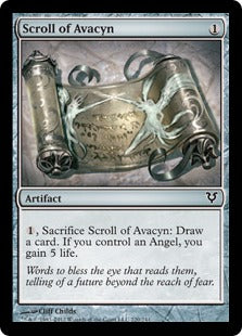 [220]【EN】【FOIL】アヴァシンの巻物/Scroll of Avacyn【AVR】[C][茶]