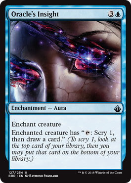 [127]【EN】神託者の眼識/Oracle's Insight【BBD】[U][青]