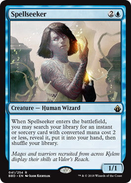 [041]【EN】呪文探求者/Spellseeker【BBD】[R][青]