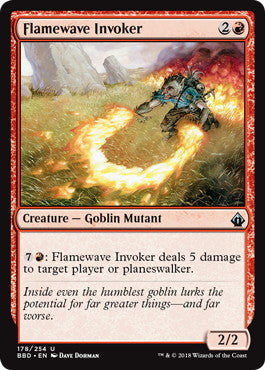 [178]【EN】炎波の発動者/Flamewave Invoker【BBD】[U][赤]