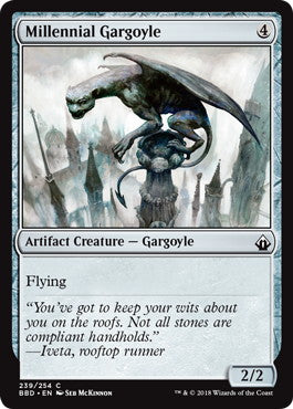 [239]【EN】千年王国のガーゴイル/Millennial Gargoyle【BBD】[C][茶]