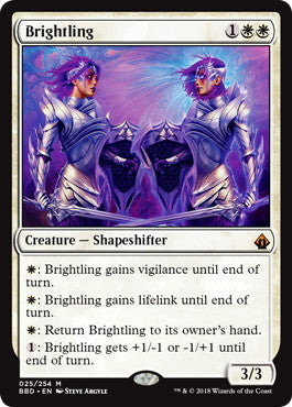 [025]【EN】【FOIL】光異種/Brightling【BBD】[M][白]