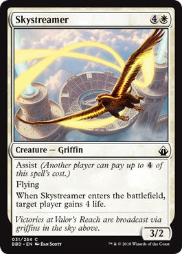 [031]【EN】【FOIL】空に翻すもの/Skystreamer【BBD】[C][白]