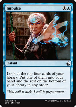 [119]【EN】【FOIL】衝動/Impulse【BBD】[C][青]