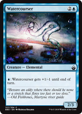 [137]【EN】【FOIL】狩漁者/Watercourser【BBD】[C][青]
