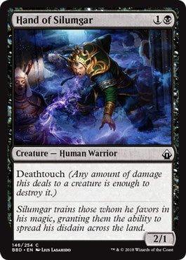 [146]【EN】【FOIL】シルムガルの手の者/Hand of Silumgar【BBD】[C][黒]