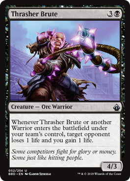 [052]【EN】【FOIL】打破する粗暴者/Thrasher Brute【BBD】[U][黒]