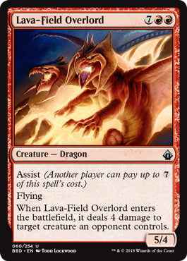 [060]【EN】【FOIL】溶岩原の首領/Lava-Field Overlord【BBD】[U][赤]