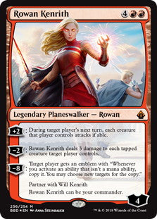[002]【EN】【FOIL】ローアン・ケンリス/Rowan Kenrith【BBD】[M][赤]