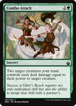 [067]【EN】【FOIL】コンボ攻撃/Combo Attack【BBD】[C][緑]