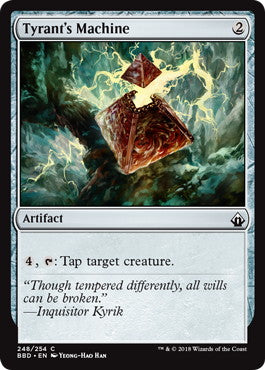 [248]【EN】【FOIL】暴君の機械/Tyrant's Machine【BBD】[C][茶]